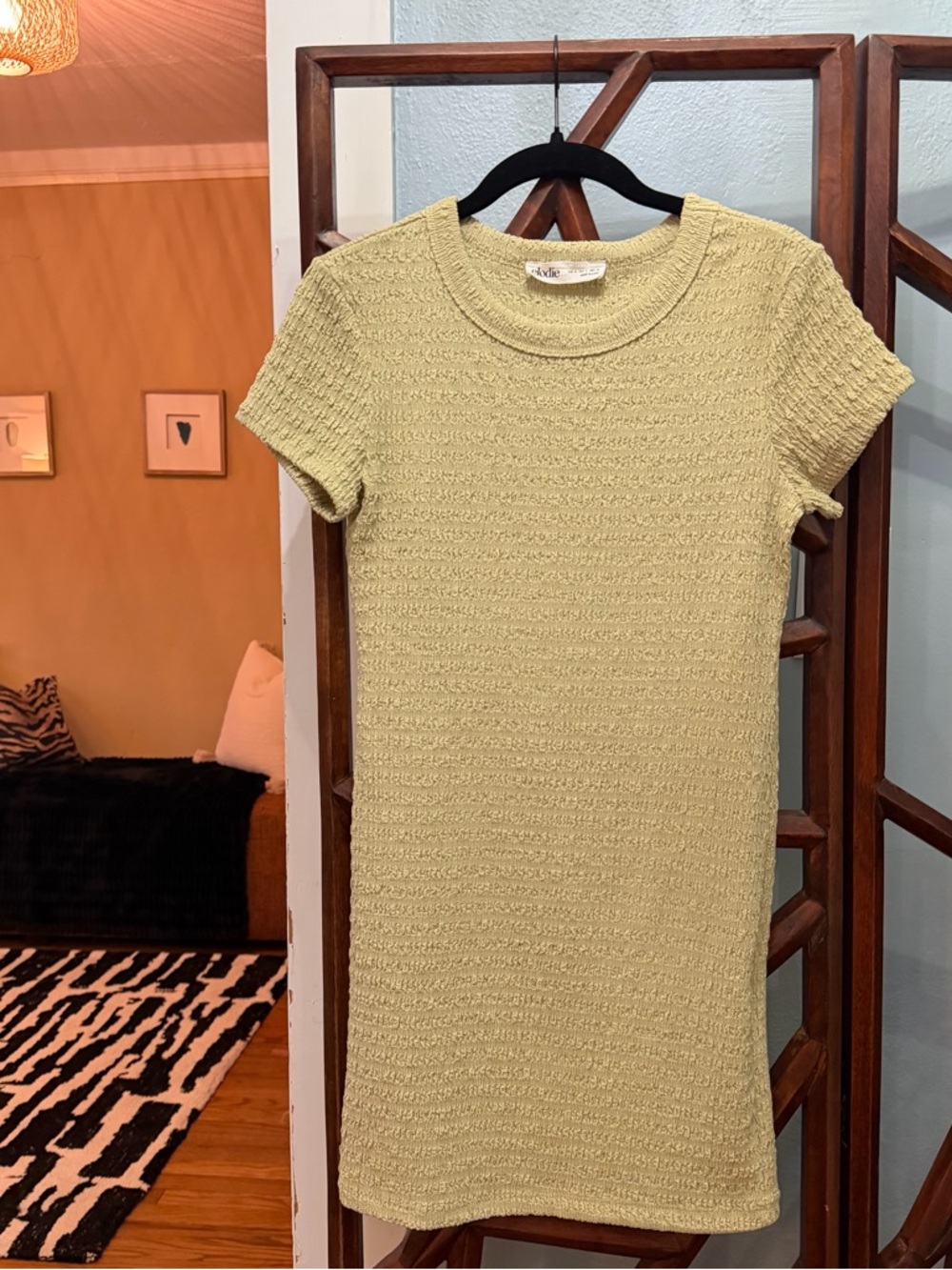 Elodie Green Mini Dress